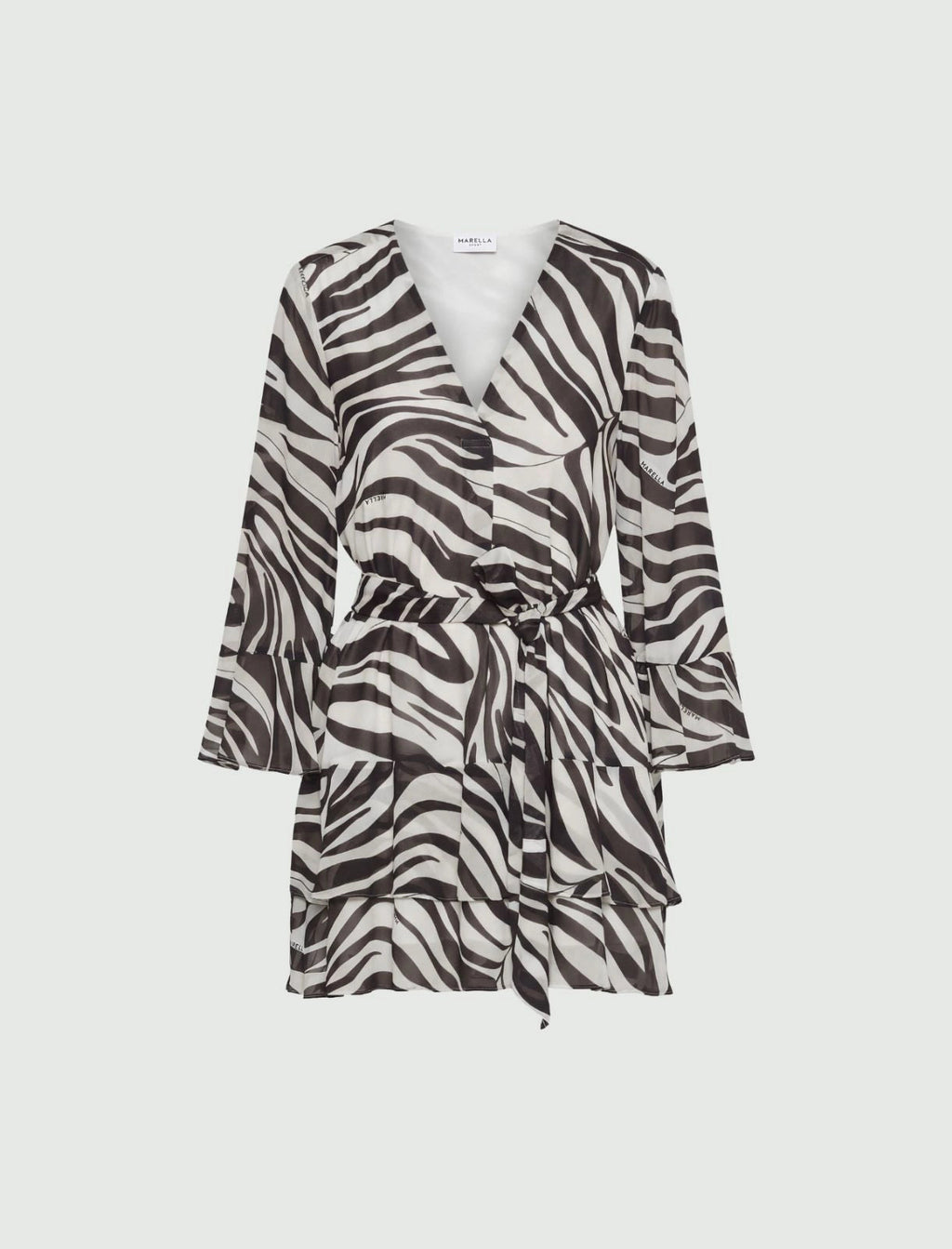 Marella Sport  Abito con balze in georgette di viscosa PE26 Marella Sport