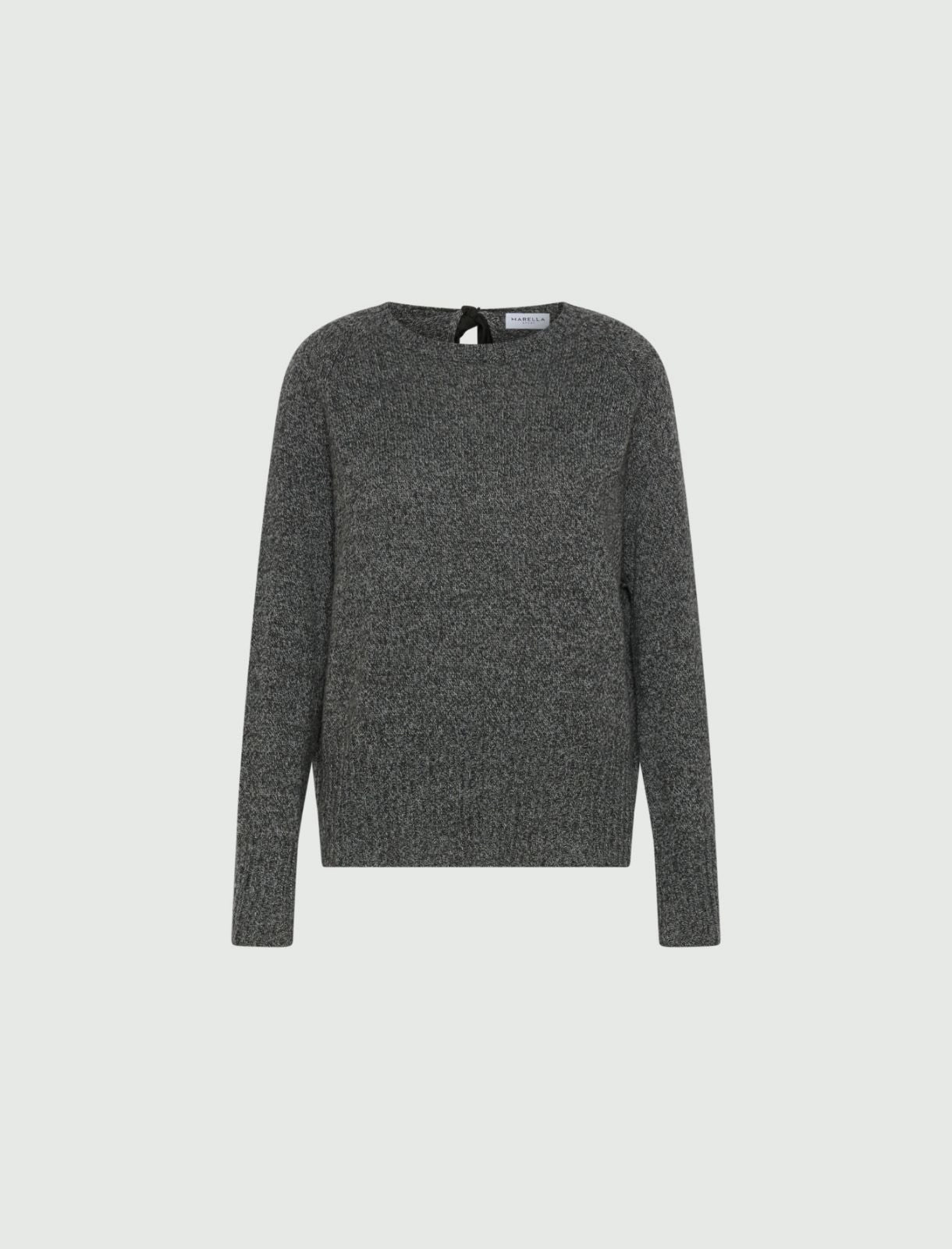 Marella Sport Maglia morbida in cashmere e lana con fusciacac in seta MLSOca AI26 Marella