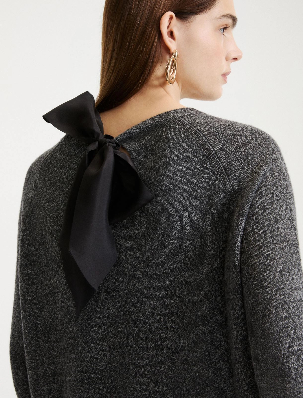Marella Sport Maglia morbida in cashmere e lana con fusciacac in seta MLSOca AI26 Marella