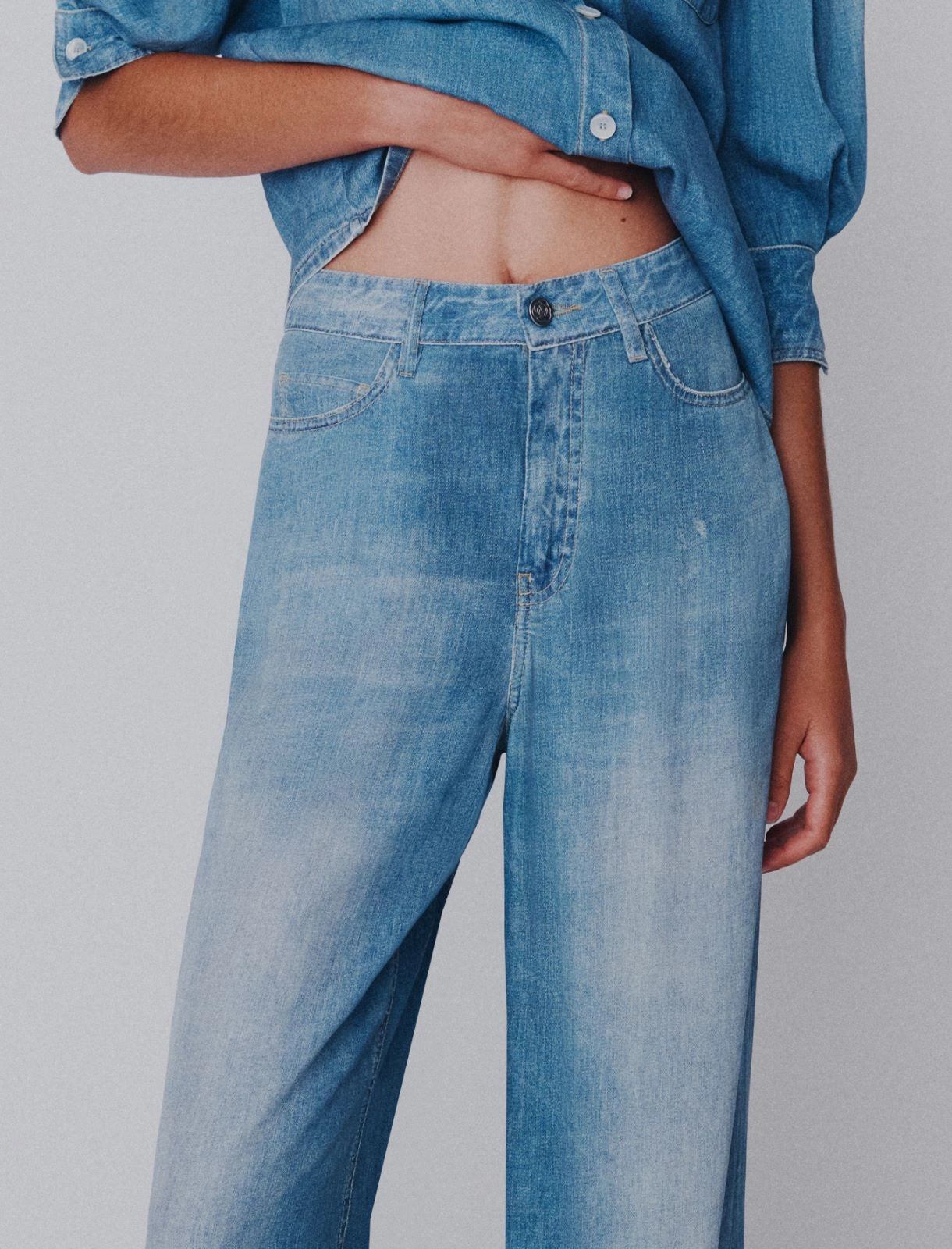 Marella Sport Jeans 5 tasche fluido in misto viscosa MLSPagina PE26 Marella Sport