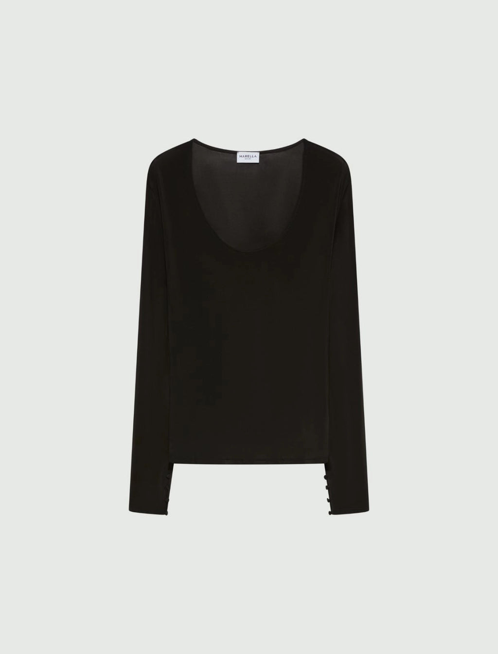 Marella Sport T-shirt aderente con manica lunga MLSRibes AI26 Marella Sport