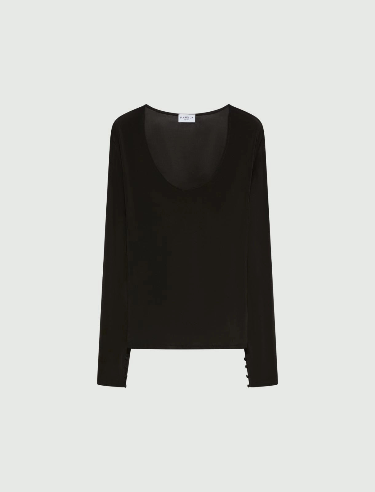 Marella Sport T-shirt aderente con manica lunga MLSRibes AI26 Marella Sport