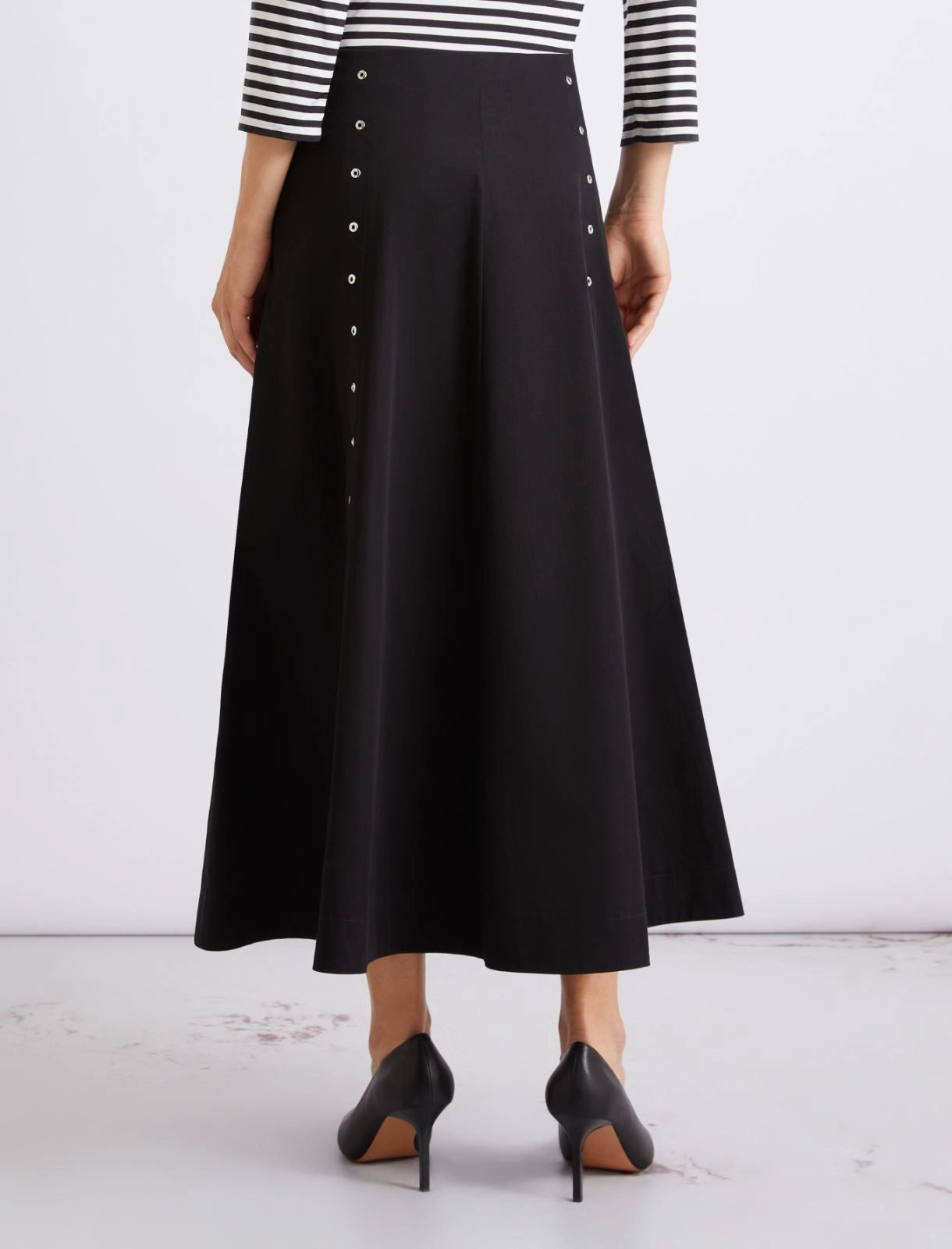 Marella Sport  Gonna svasata in gabardina di cotone MLSTalamo PE26 Marella Sport