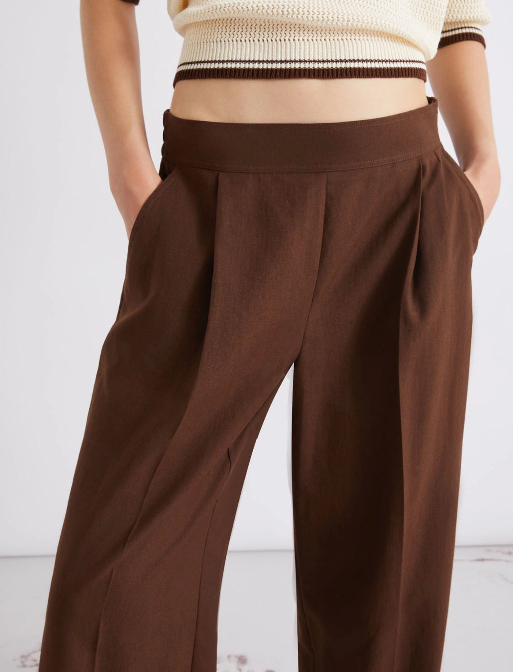 Marella Sport Pantalone misto lino lavato MLSTarga PE26 Marella Sport