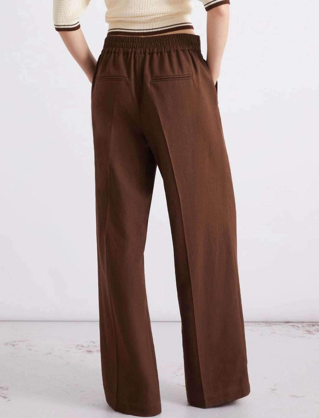 Marella Sport Pantalone misto lino lavato MLSTarga PE26 Marella Sport
