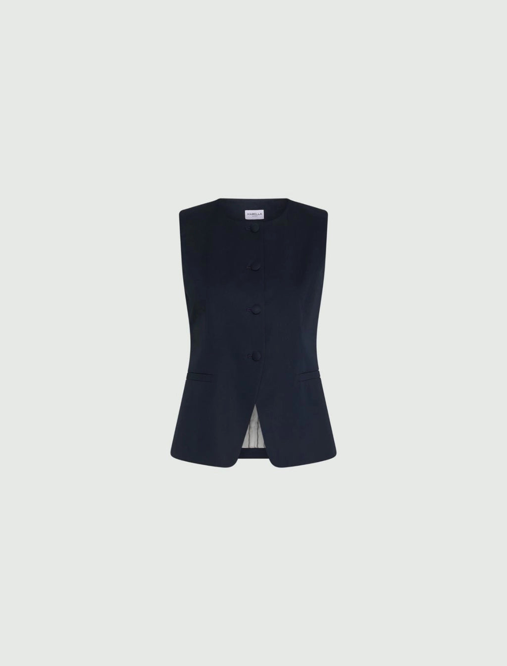 Marella Sport Gilet in gabardina di cotone MLSValvola PE26 Marella