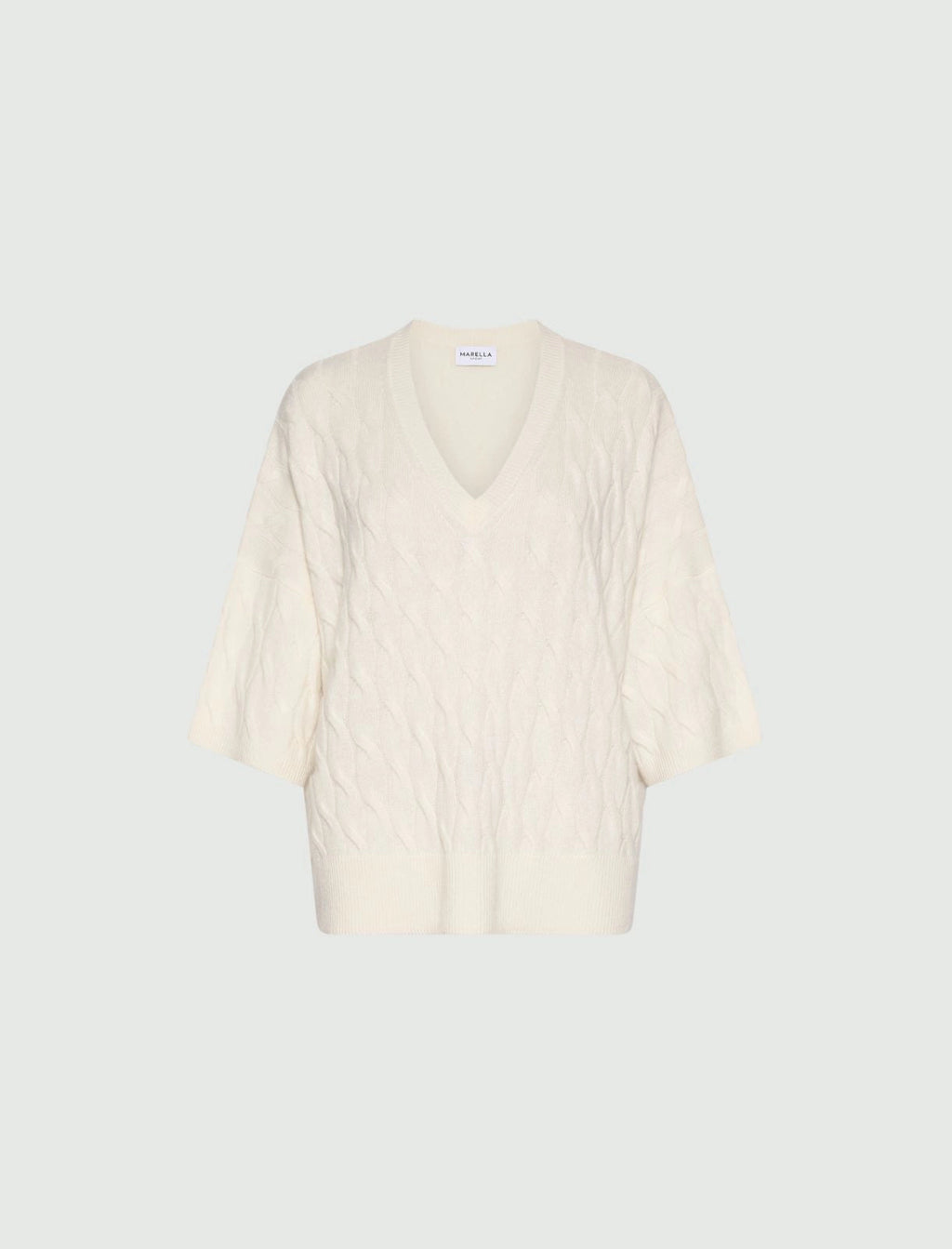 Marella Sport Maglia a trecce in cashmere MLSVespa AI26 Marella Sport