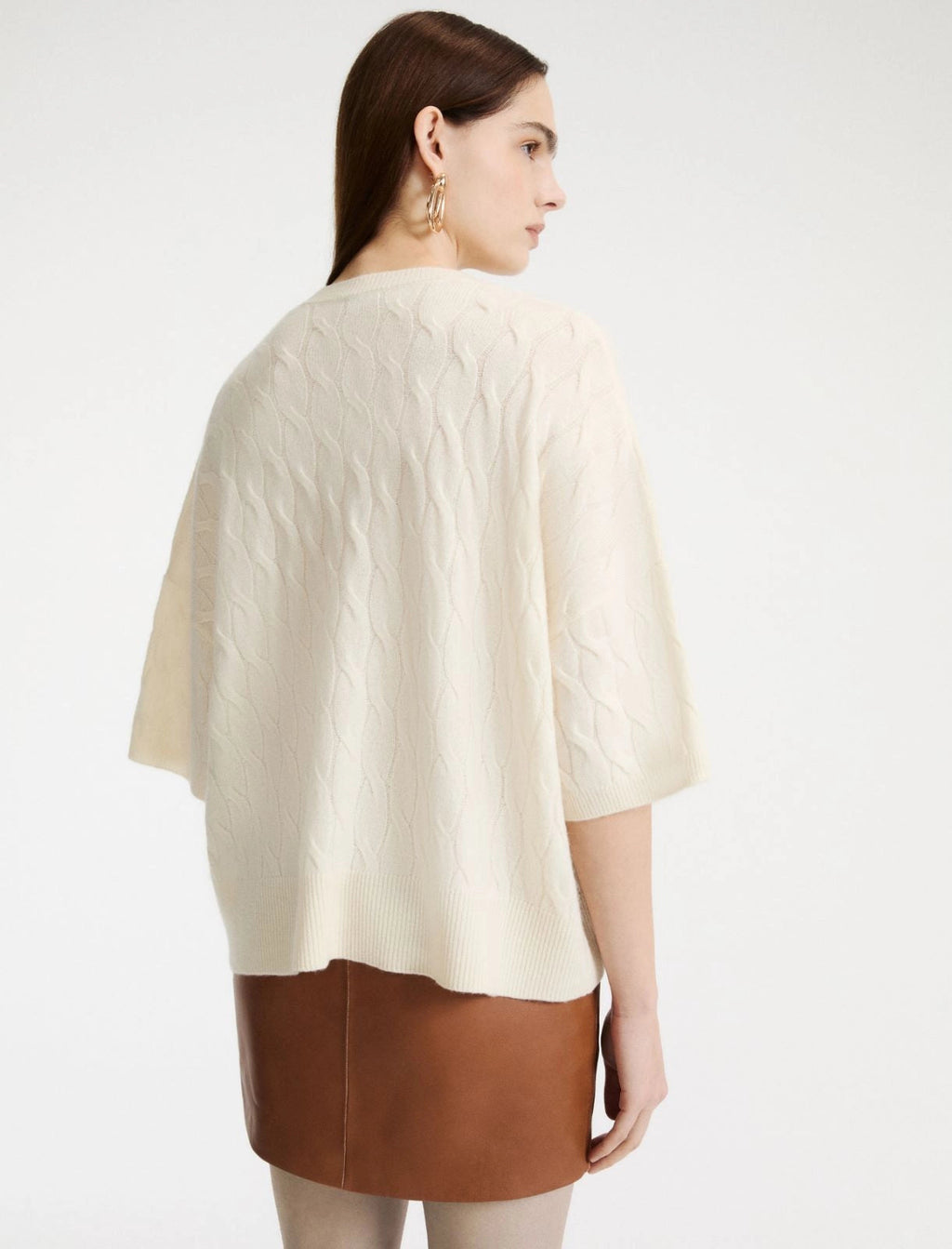 Marella Sport Maglia a trecce in cashmere MLSVespa AI26 Marella Sport