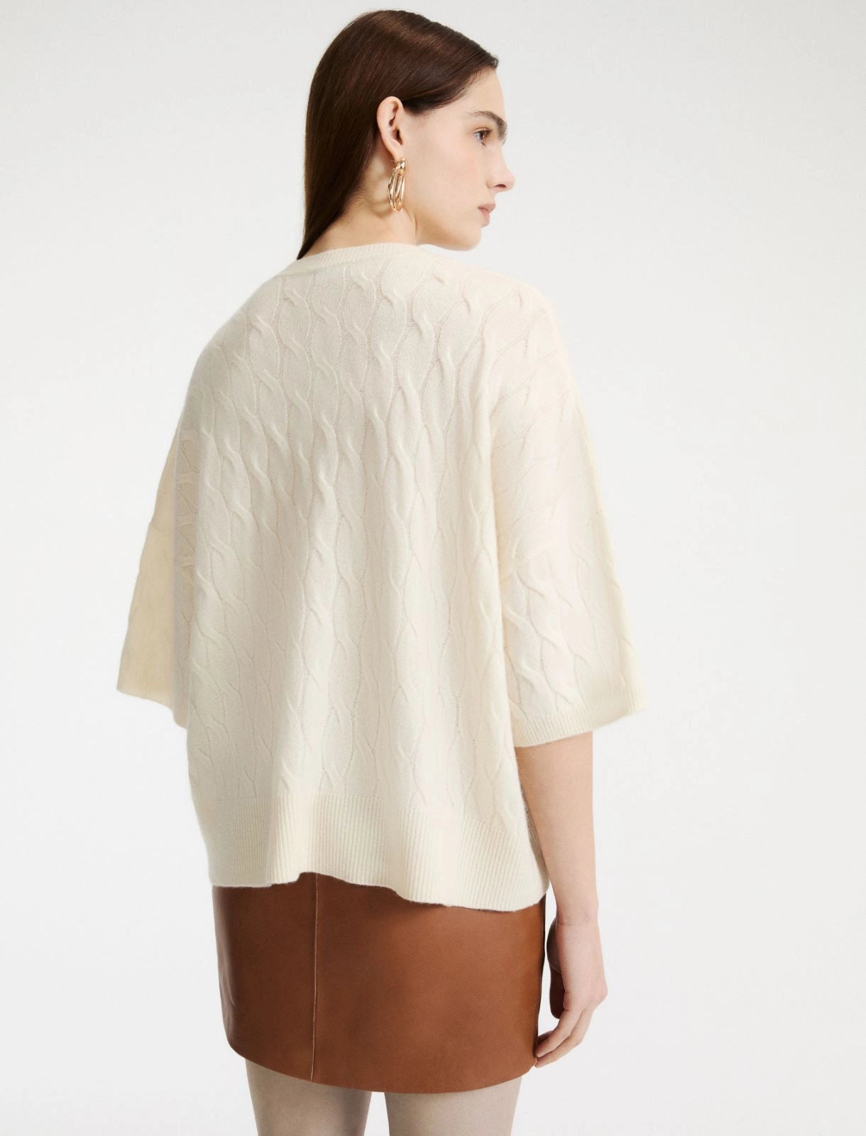 Marella Sport Maglia a trecce in cashmere MLSVespa AI26 Marella Sport