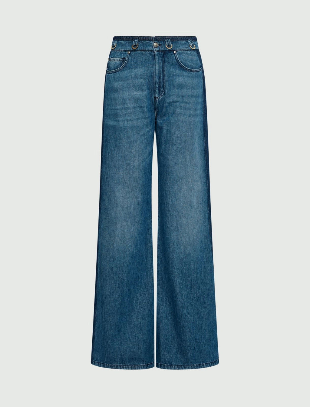 Marella Sport Jeans wide leg a vita alta in denim MLSWleg2 PE26 Marella Sport
