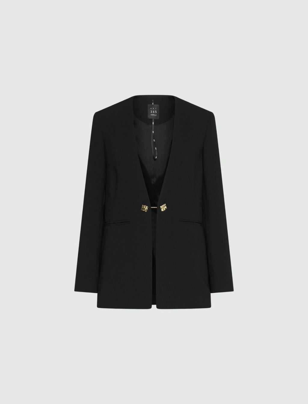 Marella ART. 365 Blazer senza collo in envers satin Effige PE26 Marella Art 365