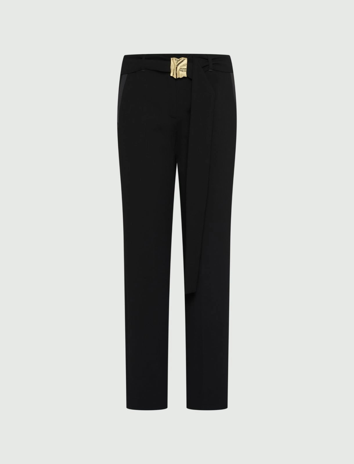 Marella ART. 365 Pantalone dritto con cintura Elica PE26 Marella Art 365