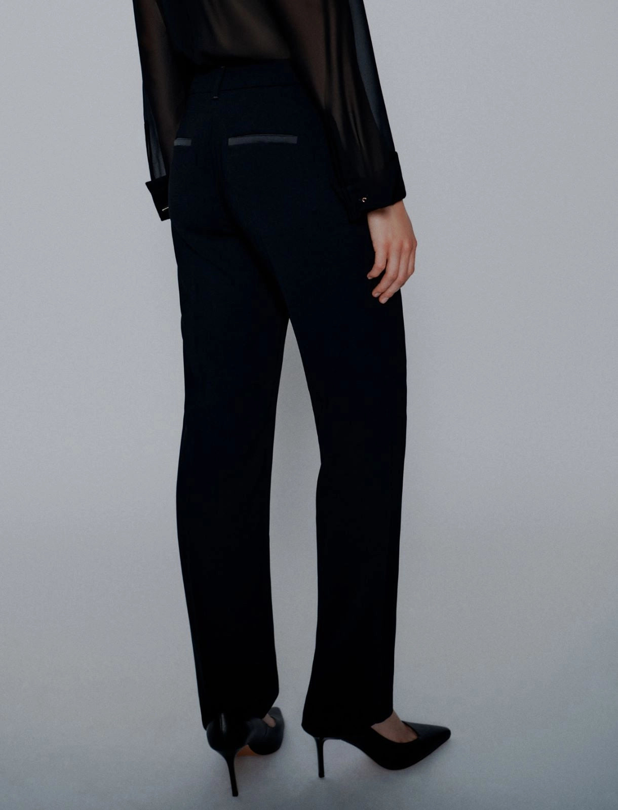 Marella ART. 365 Pantalone dritto con cintura Elica PE26 Marella Art 365