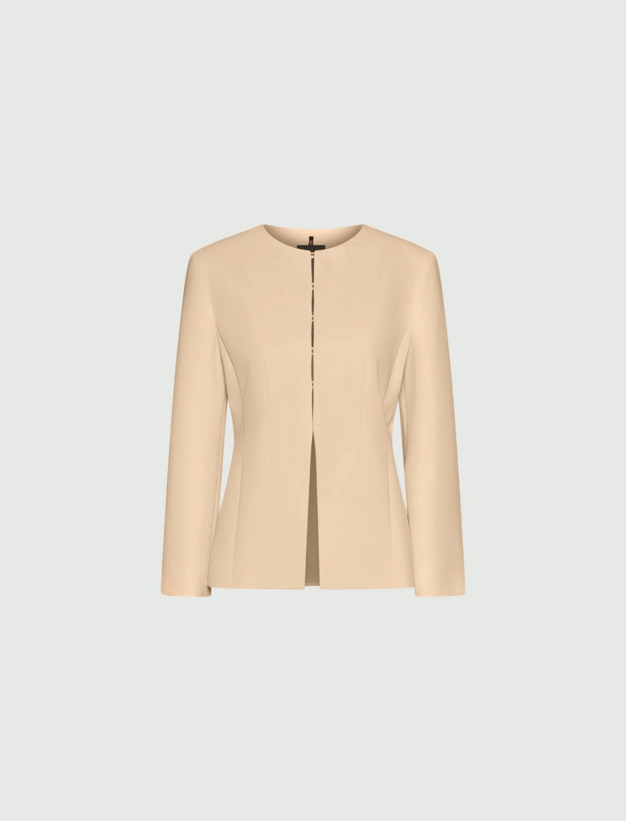 Marella Art. 365 Giacca girocollo in envers satin MLTPevera, nudo AI26 Marella Art 365