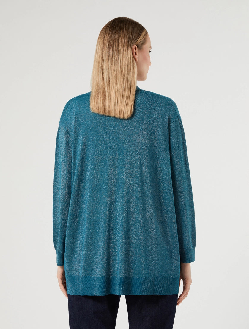 Persona Marina Rinaldi Cardigan e top in viscosa con lurex NNWRicordo AI26 Persona Marina Rinaldi