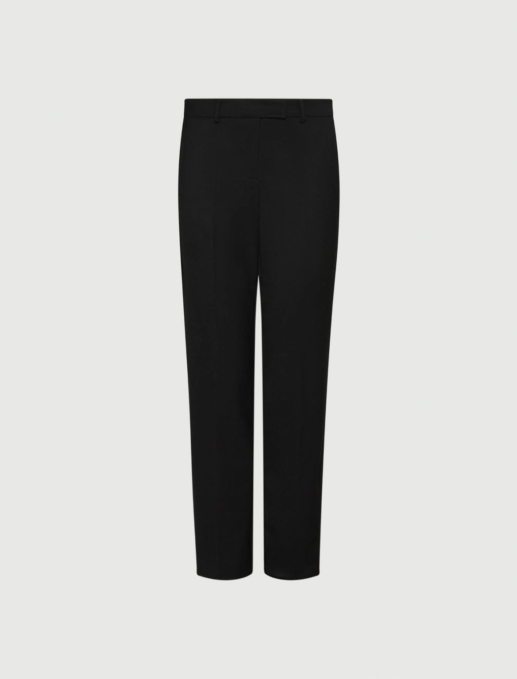 Marella Pantalone  chino in tessuto stretch nero Opaco AI25