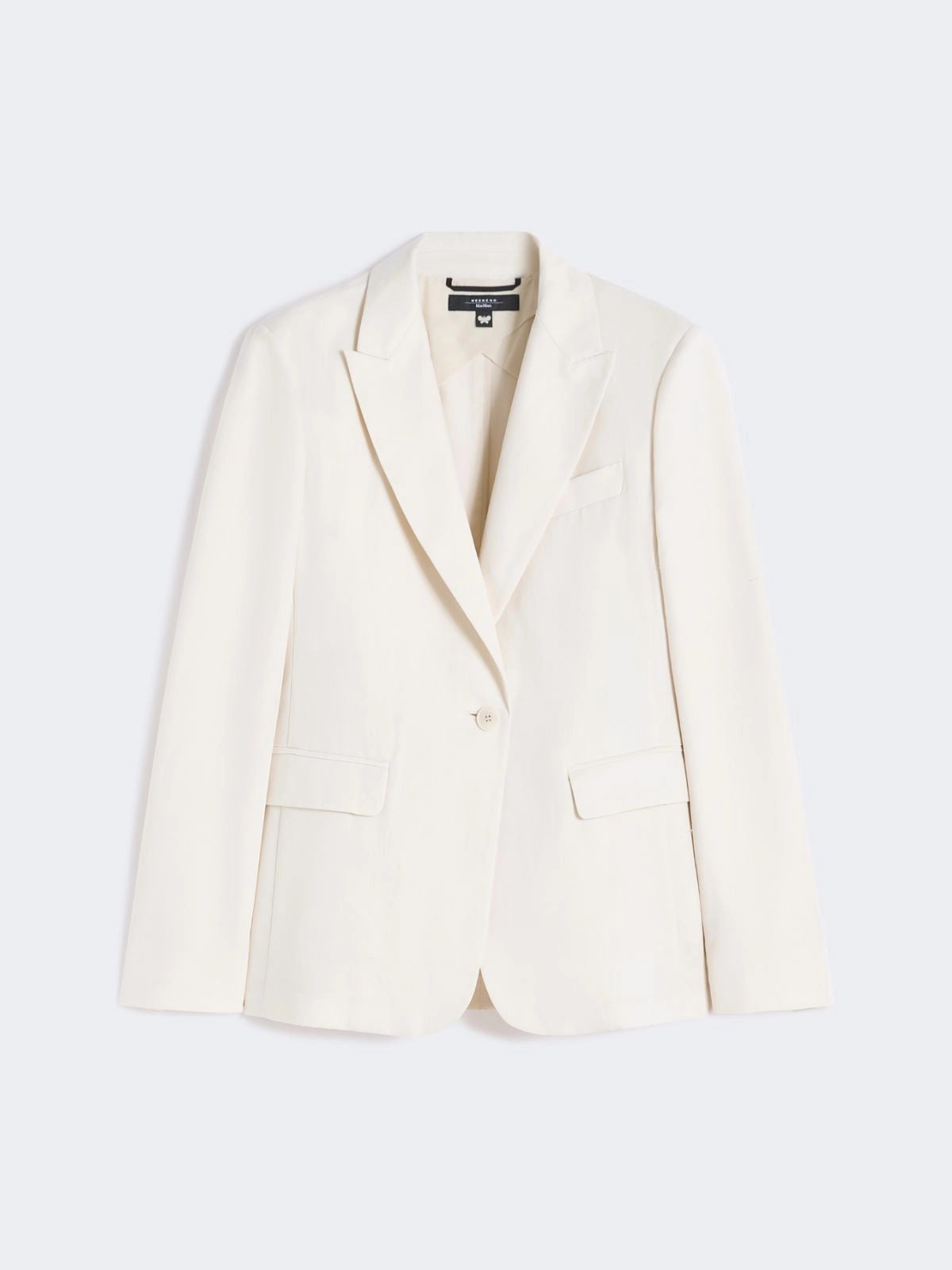 Weekend Max Mara Blazer in canvas di cotone e lino Orche PE26 WeekendMaxMara