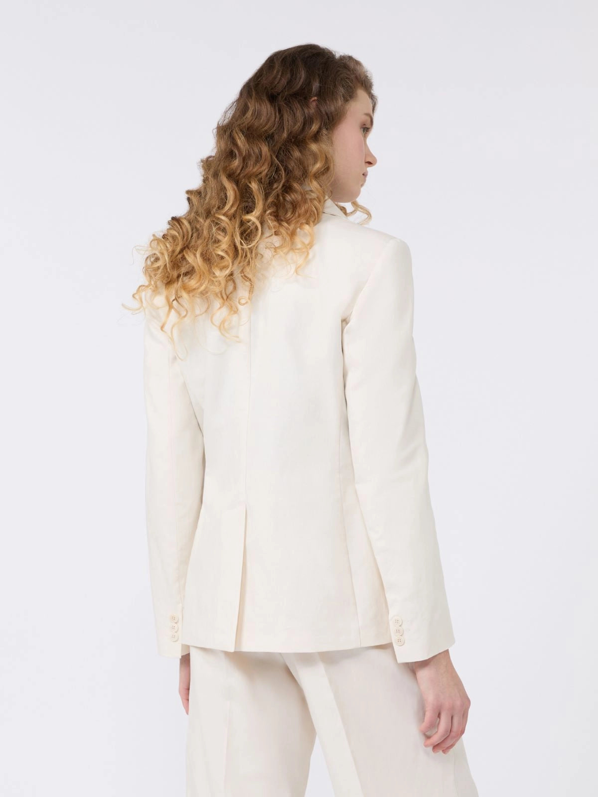 Weekend Max Mara Blazer in canvas di cotone e lino Orche PE26 WeekendMaxMara