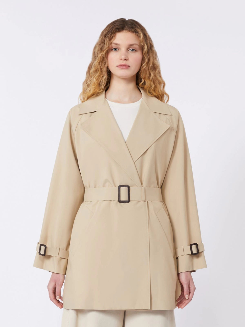 Weekend Max Mara Trench corto in tela antigoccia Ovatta PE26 WeekendMaxMara