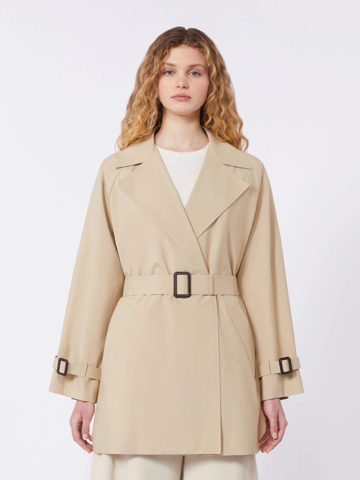 Weekend Max Mara Trench corto in tela antigoccia Ovatta PE26 WeekendMaxMara