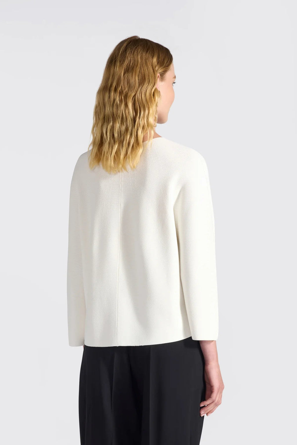 Liviana Conti Maglia in viscosa stretch e motivo nod  Paula mod F6SA18  PE26 Liviana Conti