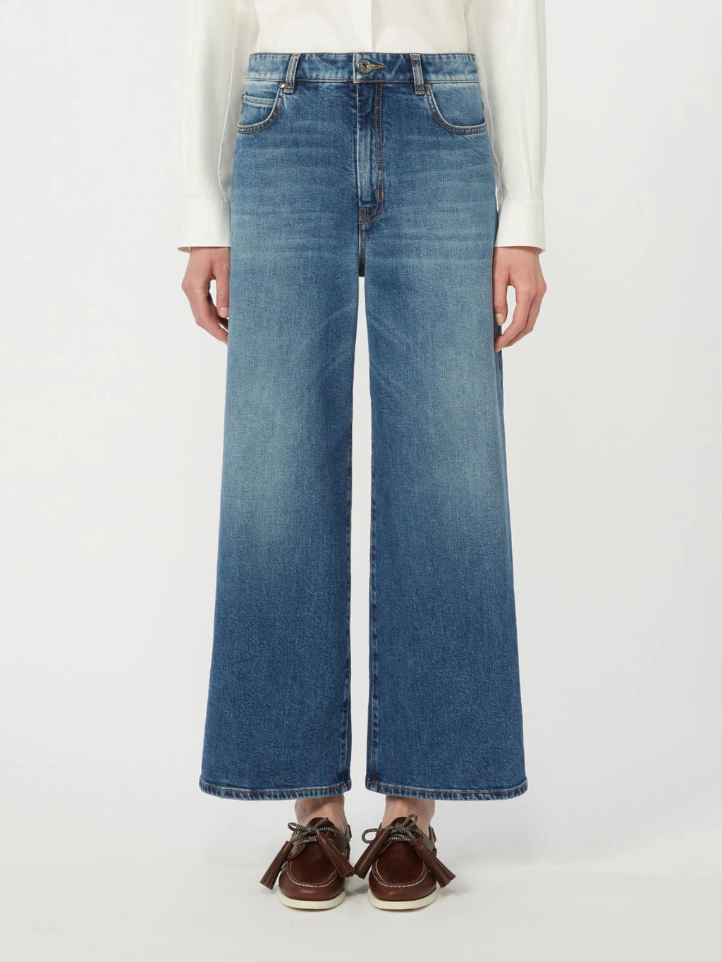 Weekend Max Mara Jeans flare in denim comfort Pulvino PE26 WeekendMaxMara