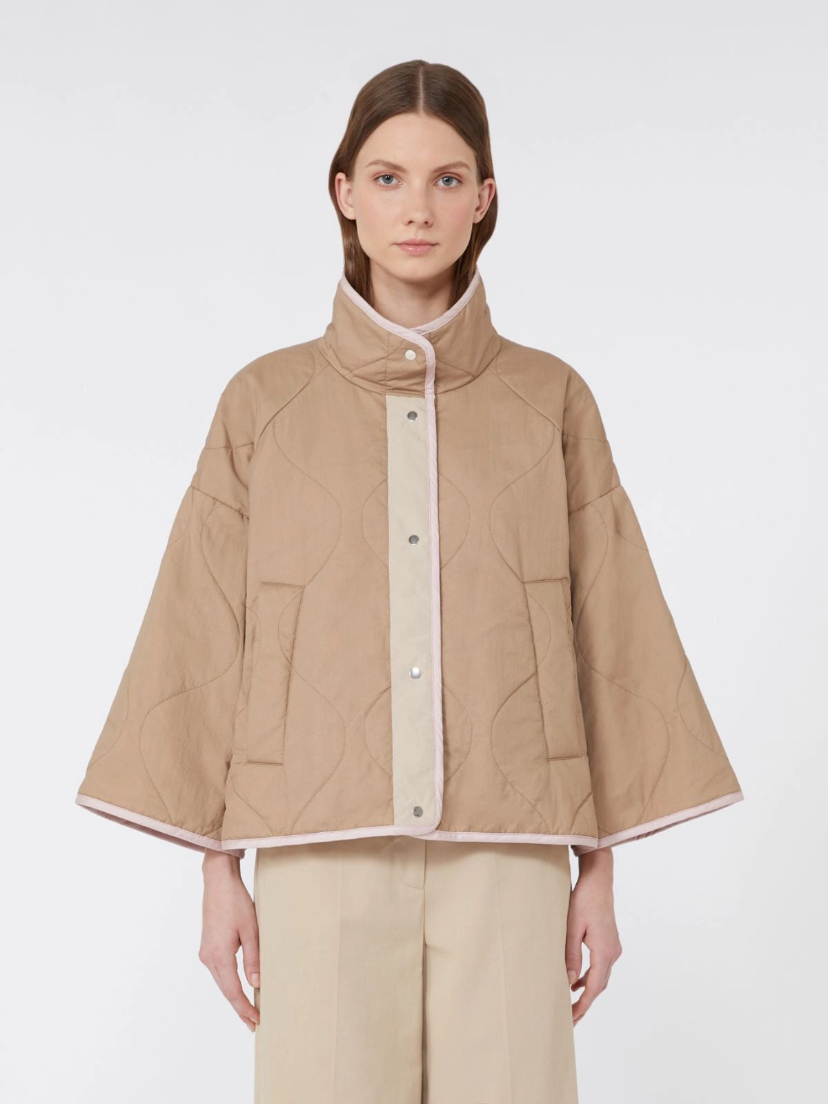 Weekend Max Mara Giacca reversibile in tela antigoccia Ronco  AI25