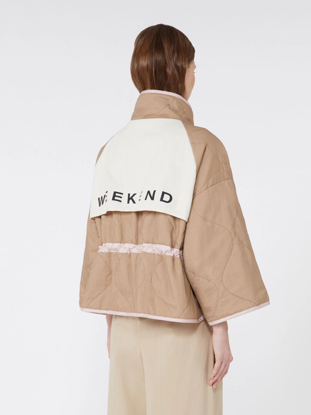 Weekend Max Mara Giacca reversibile in tela antigoccia Ronco  AI25