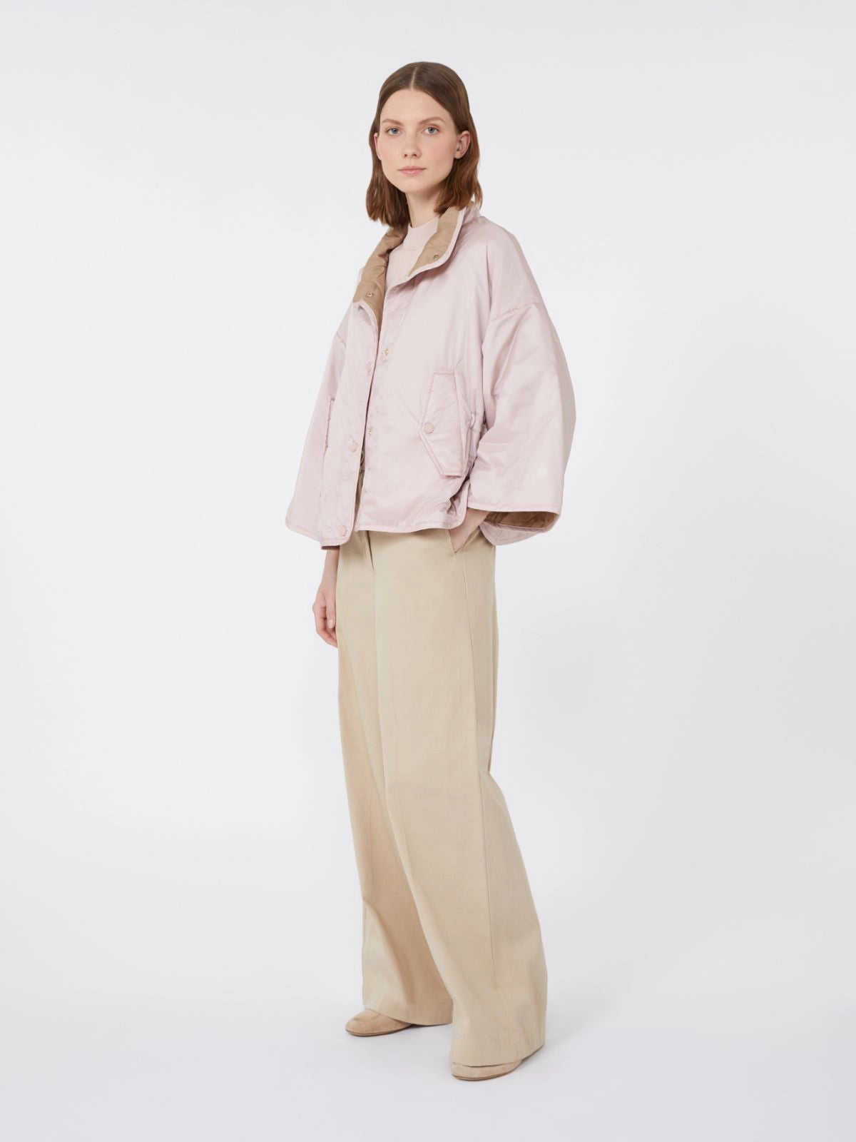 Weekend Max Mara Giacca reversibile in tela antigoccia Ronco  AI25