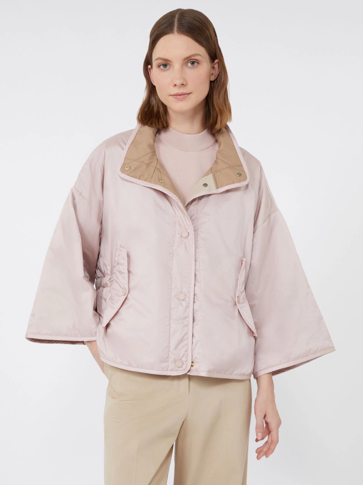 Weekend Max Mara Giacca reversibile in tela antigoccia Ronco  AI25
