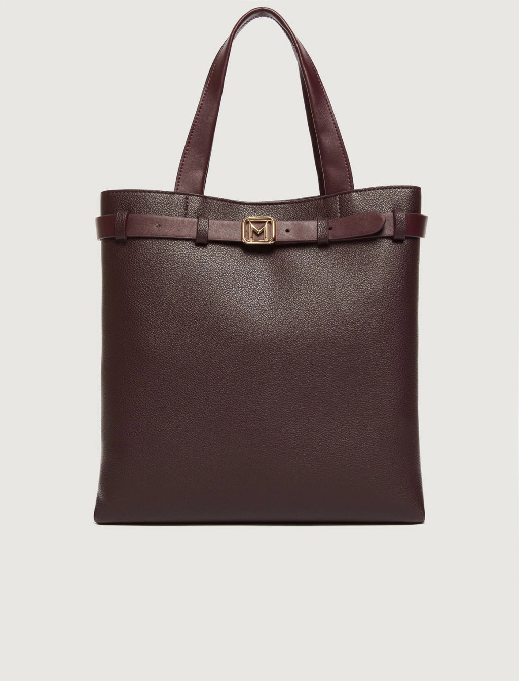 Marella Tote verticale con cintura, testa di moro Salerno AI25