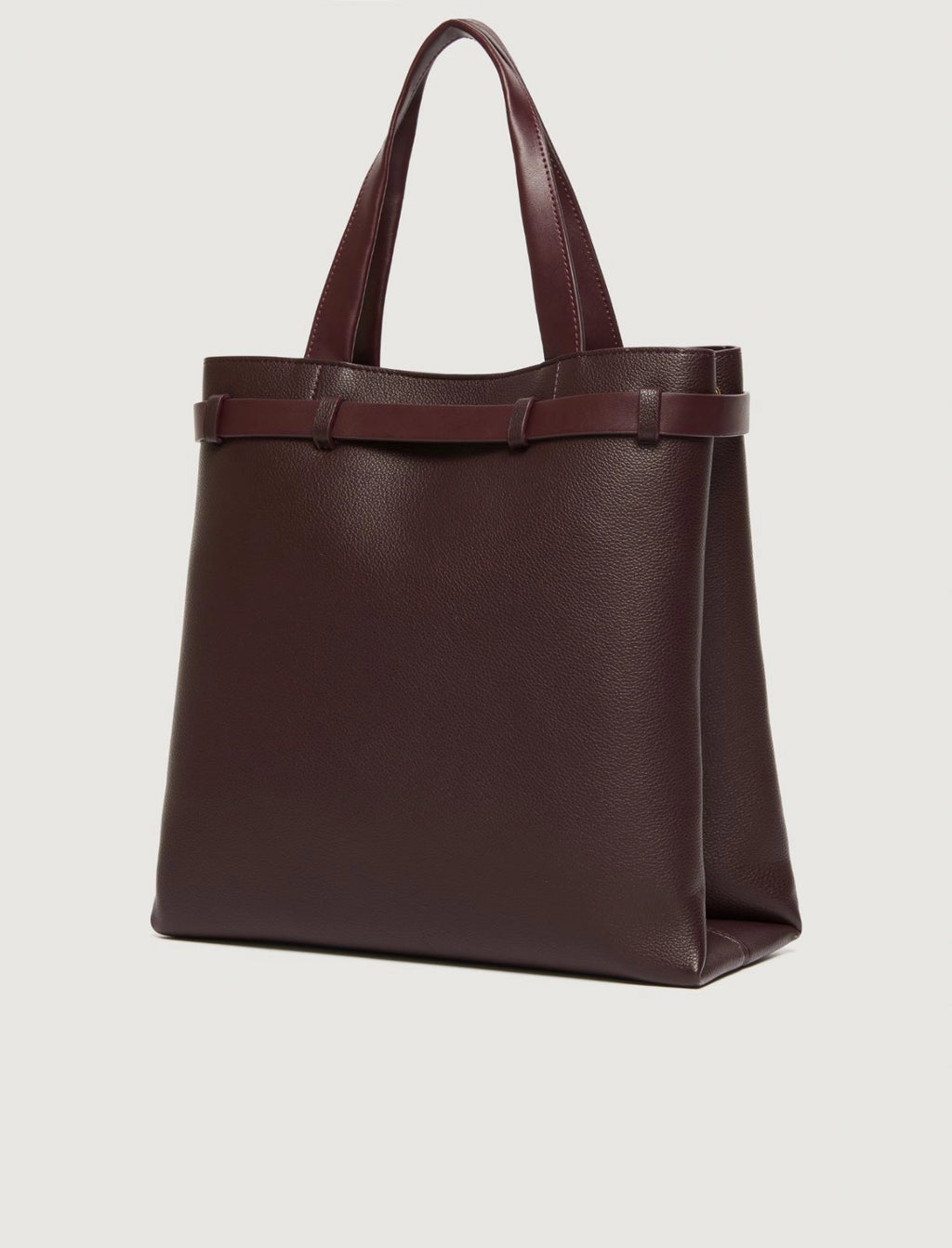 Marella Tote verticale con cintura, testa di moro Salerno AI25