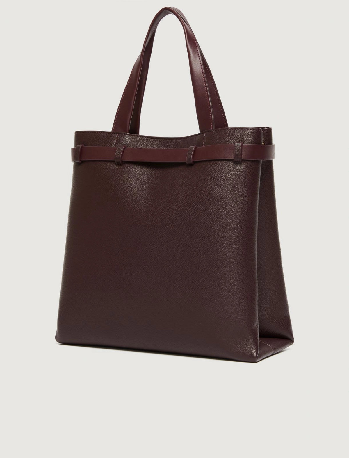 Marella Tote verticale con cintura, testa di moro Salerno AI25