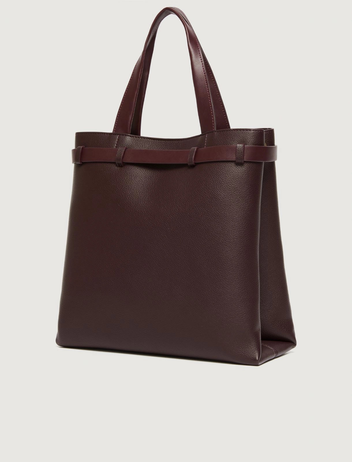 Marella Tote verticale con cintura, testa di moro Salerno AI25