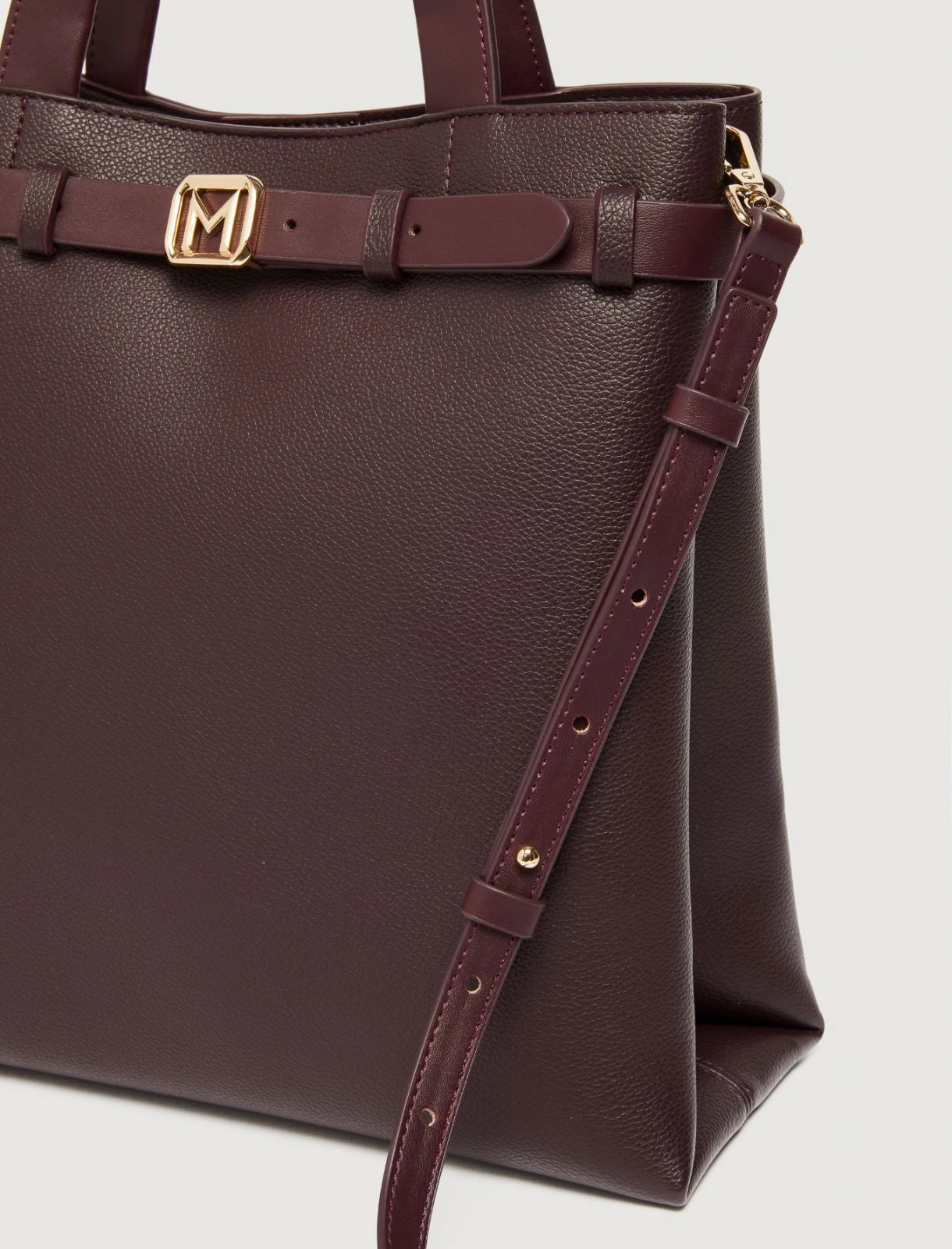 Marella Tote verticale con cintura, testa di moro Salerno AI25