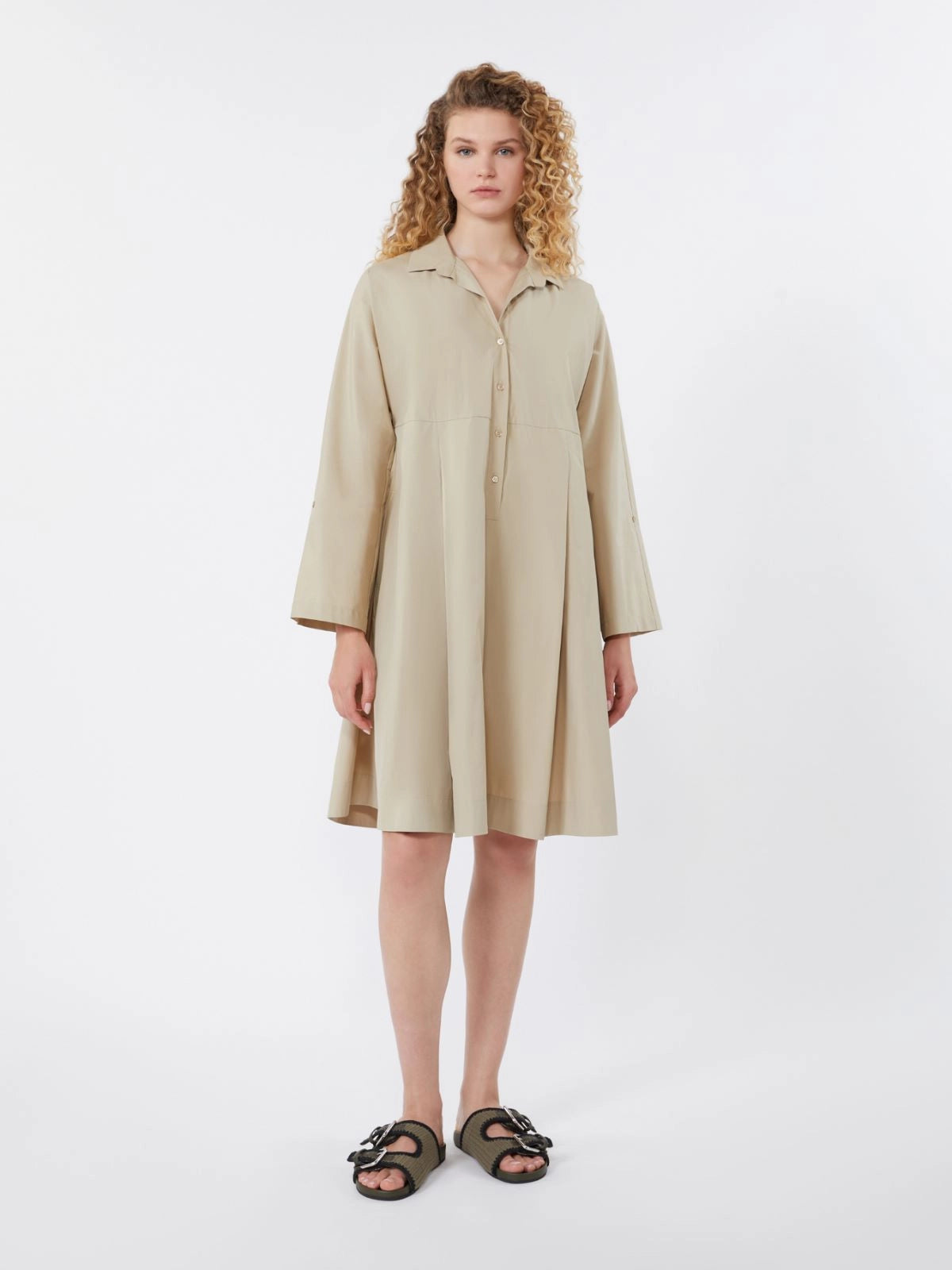 Weekend Max Mara Abito svasato in popeline di cotone Seggio PE26 WeekendMaxMara
