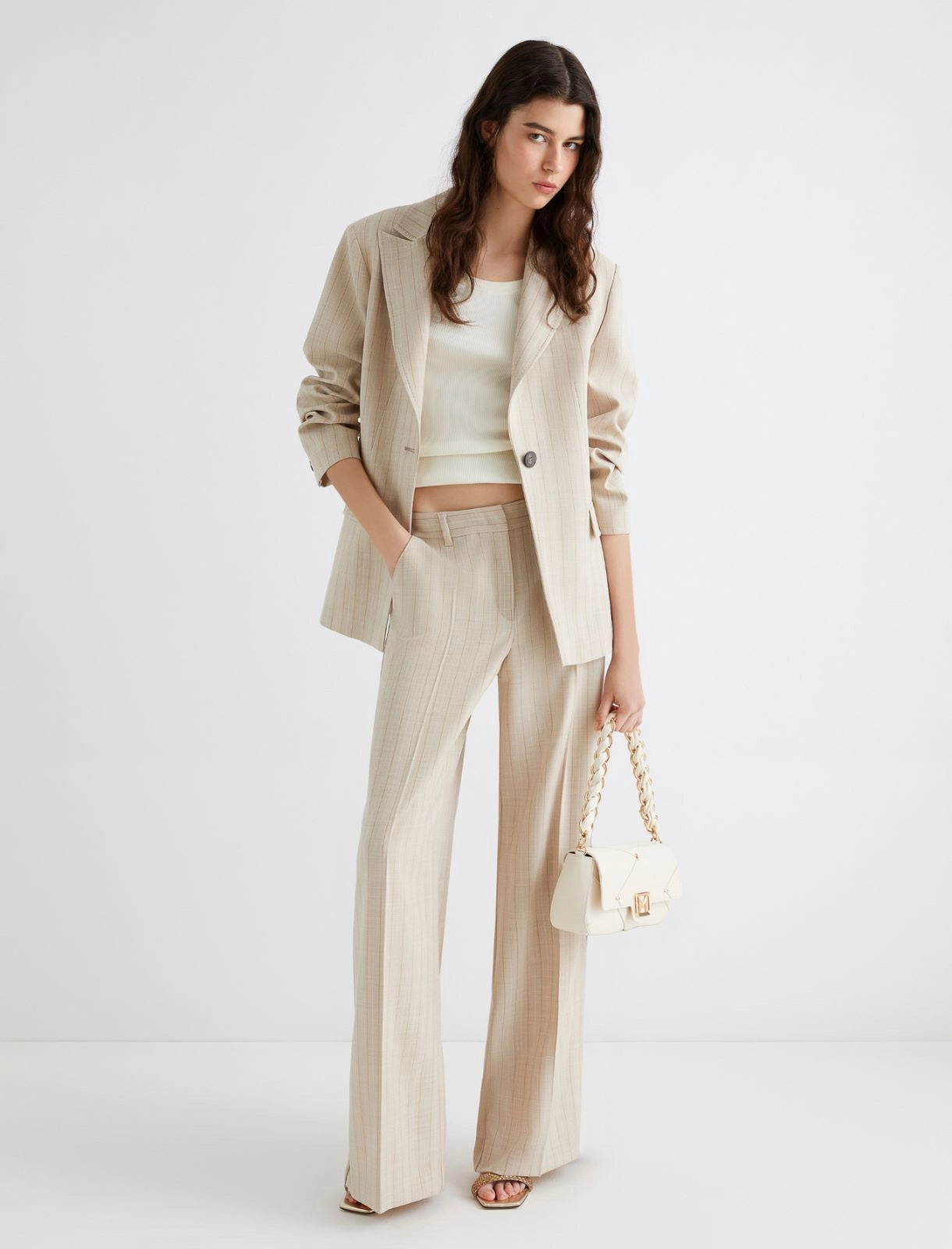 Marella Pantalone morbido mélange Skipper AI25