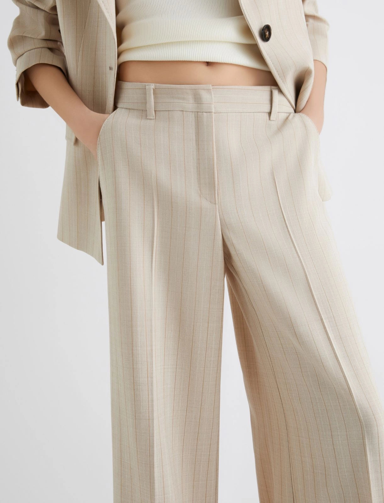 Marella Pantalone morbido mélange Skipper AI25