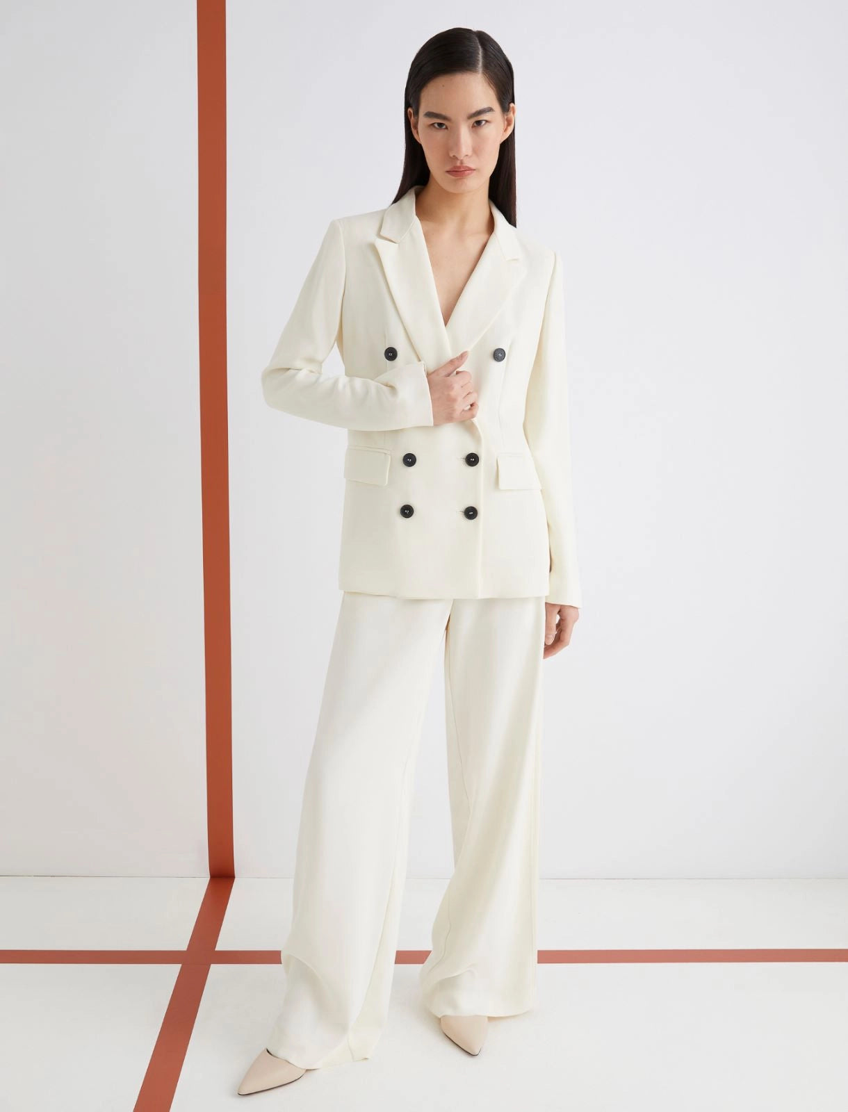 Marella ART. 365 Pantalone in envers satin Stilla AI25
