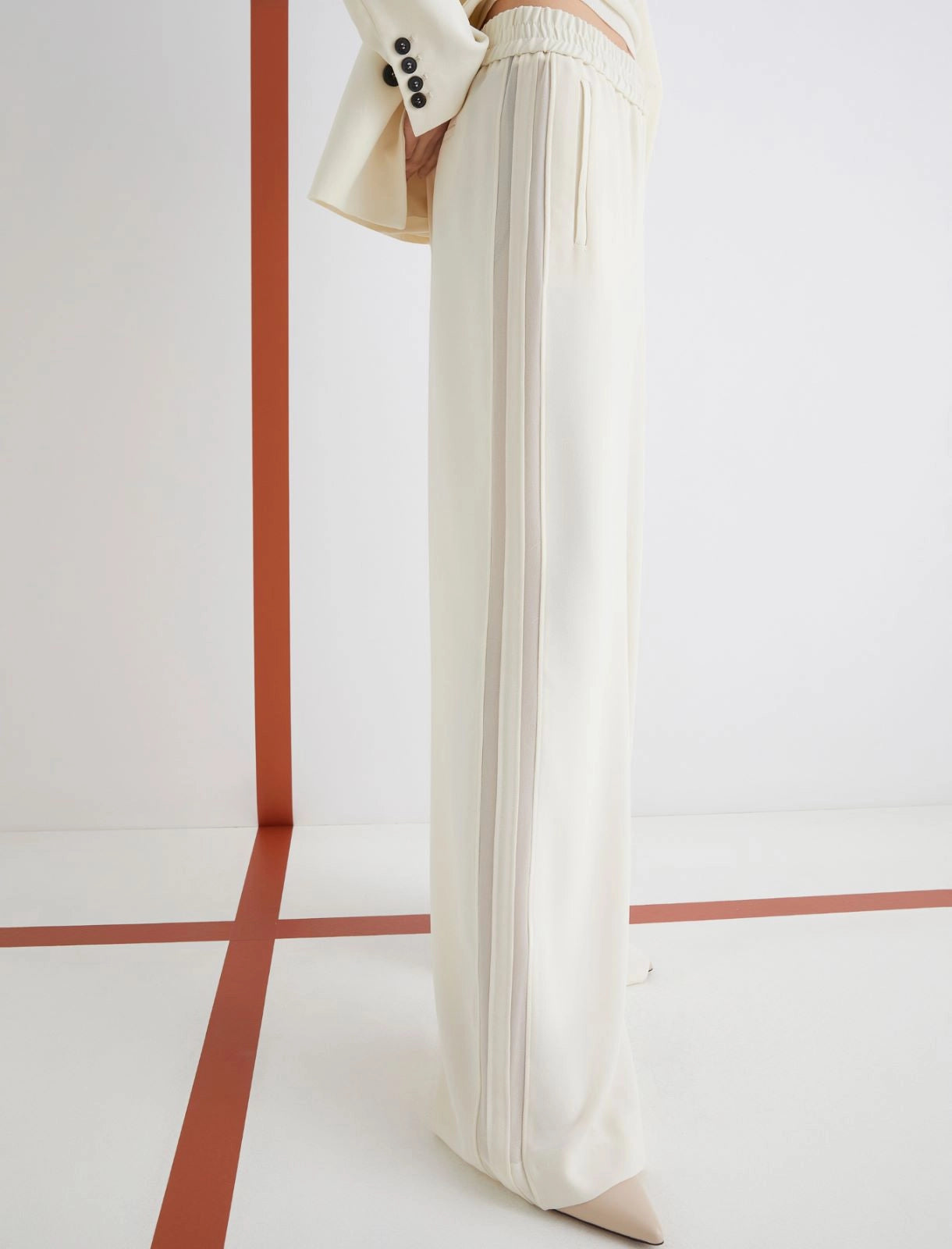 Marella ART. 365 Pantalone in envers satin Stilla AI25
