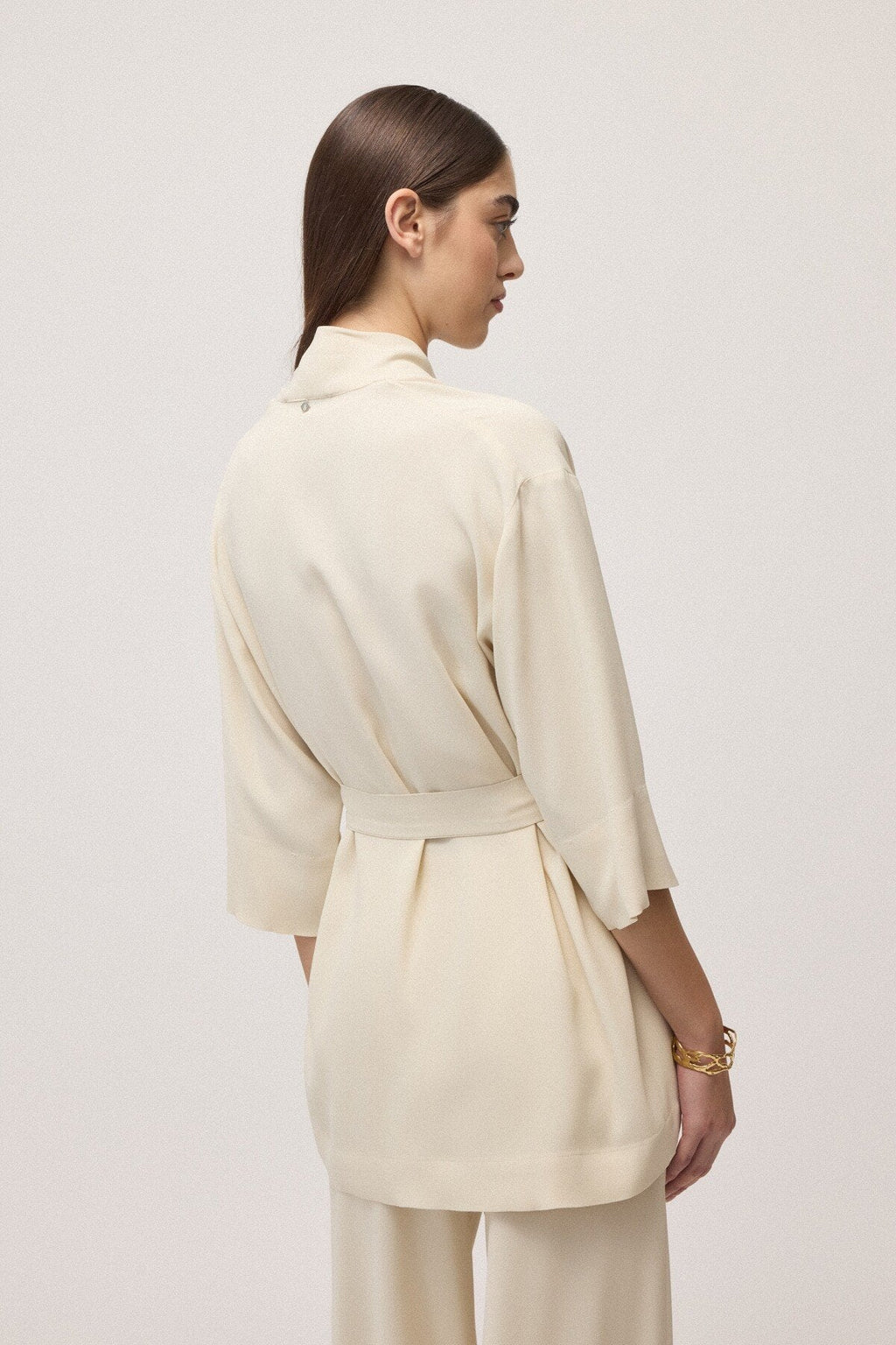 Ottod'Ame Giacca kimono con cintura TG6205 PE26 Ottod'Ame