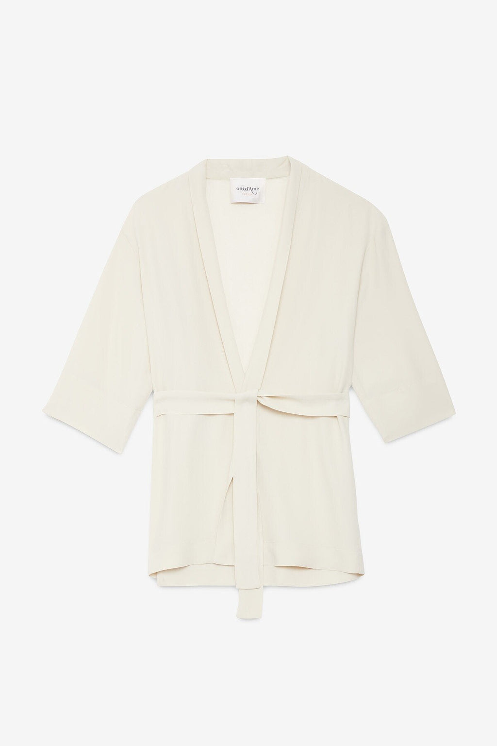 Ottod'Ame Giacca kimono con cintura TG6205 PE26 Ottod'Ame