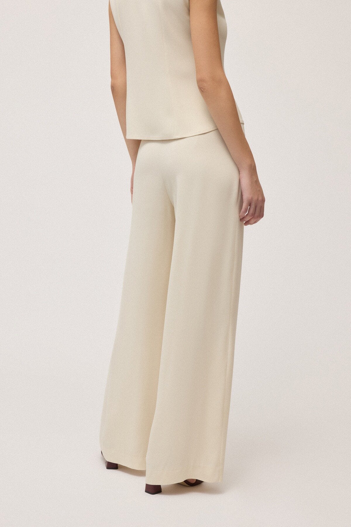 Ottod'Ame Pantalone palazzo in misto viscosa TP0052  PE26 Ottod'Ame