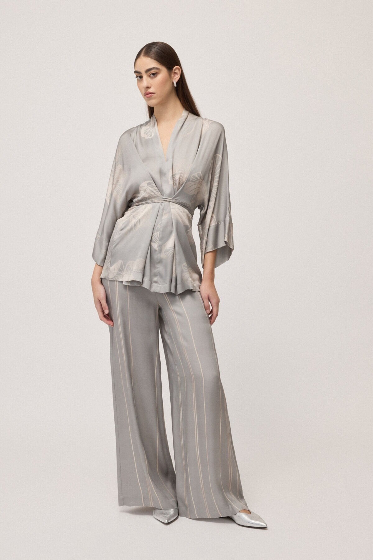 Ottod'Ame Pantalone palazzo in viscosa TP0058 PE26 Ottod'Ame