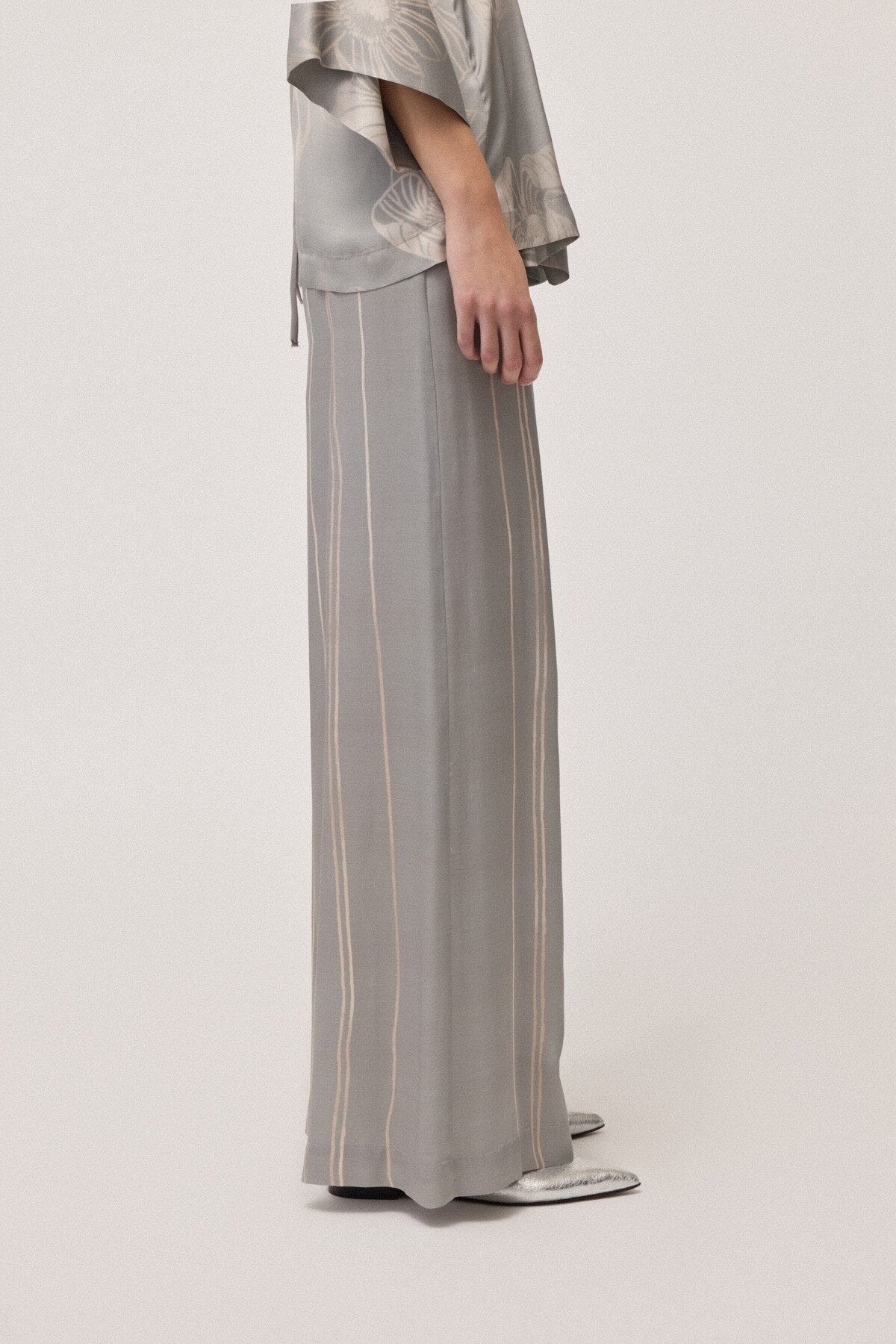 Ottod'Ame Pantalone palazzo in viscosa TP0058 PE26 Ottod'Ame