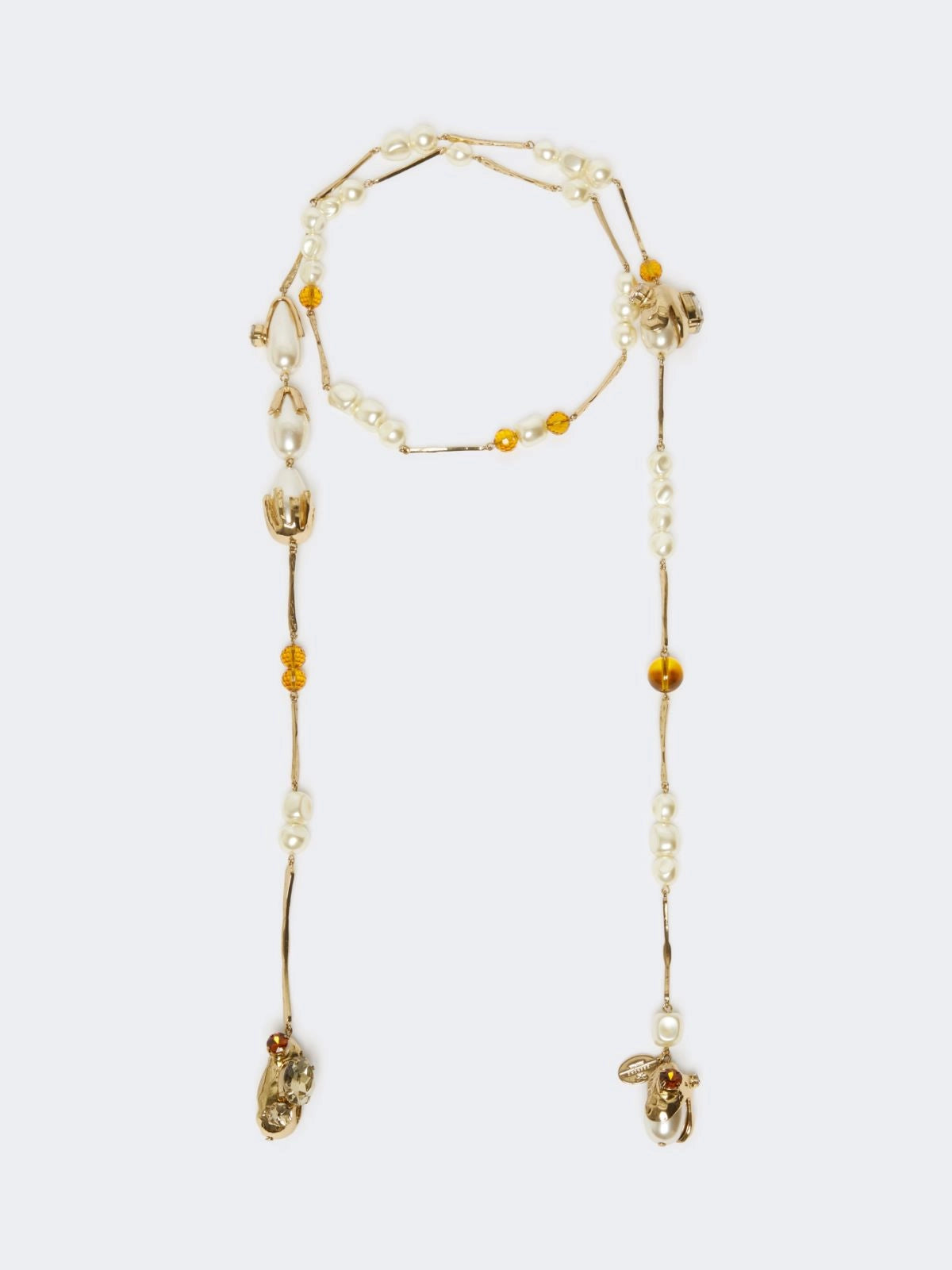 Weekend Max Mara Collana cravattino in metallo Tropea AI25