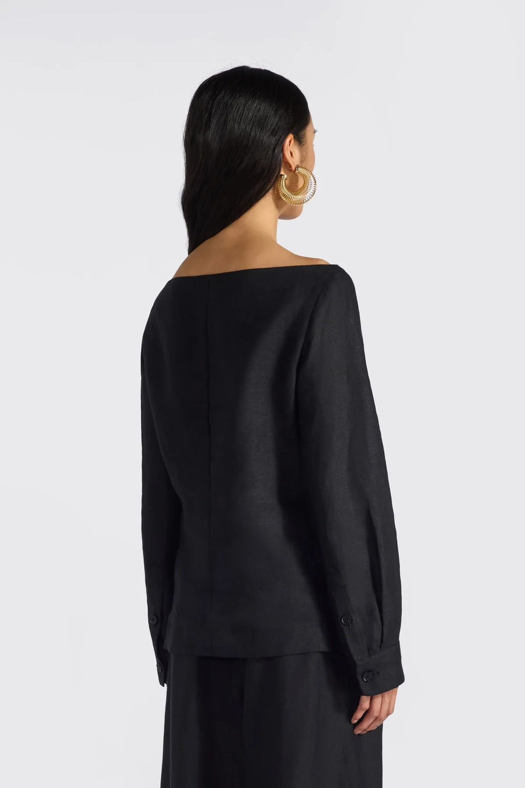 Liviana Conti Giacca camicia destrutturata con scollo a barchetta Victor mod F6SL35 PE26 Liviana Conti