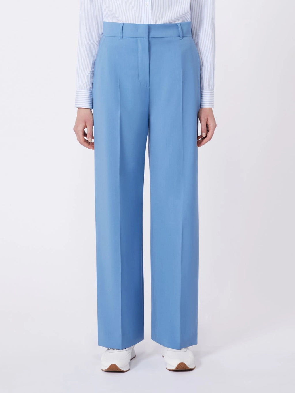 Weekend Max Mara Pantalone palazzo in tela di lana Visivo  PE26 WeekendMaxMara