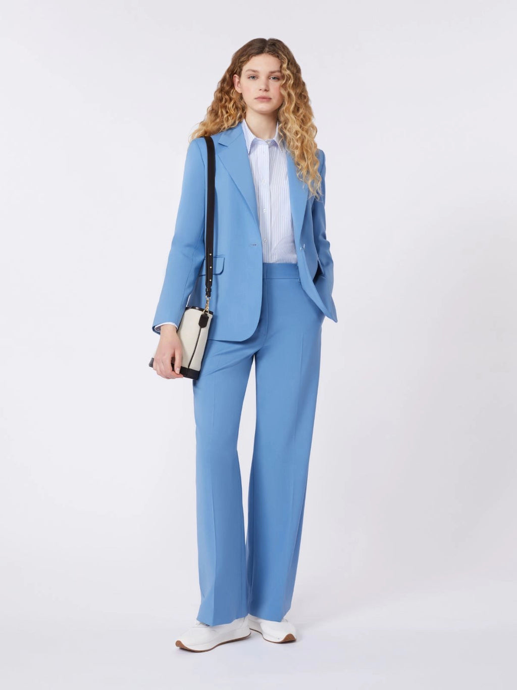 Weekend Max Mara Pantalone palazzo in tela di lana Visivo  PE26 WeekendMaxMara