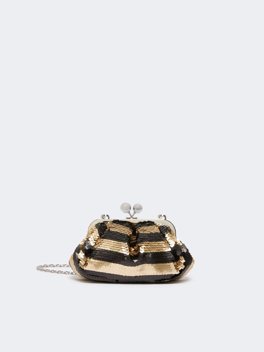 Weekend Max Mara Pasticcino Bag small con paillettes WKABarca,nero  AI26 WeekendMaxMara